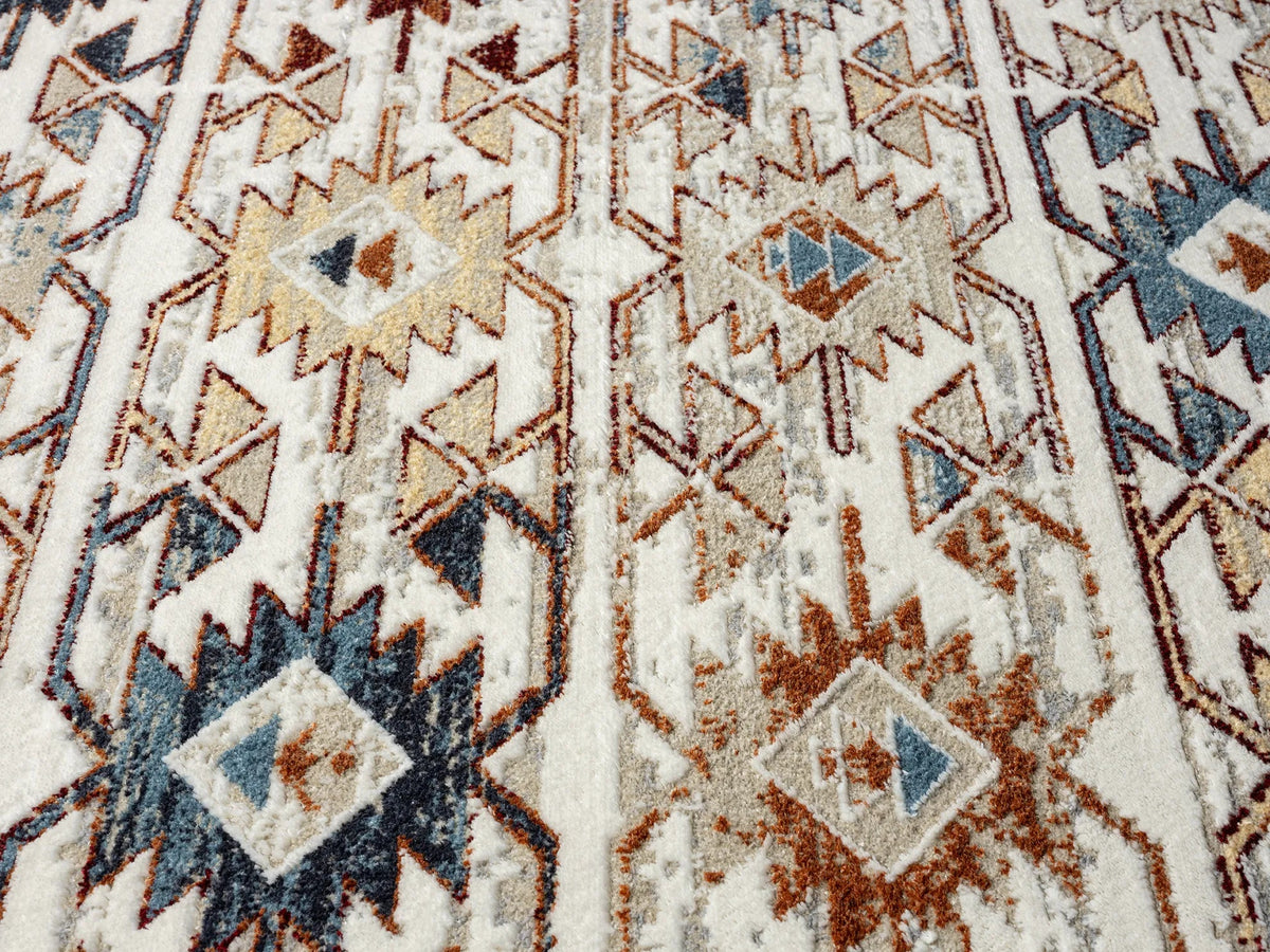 United Weavers Stratton Woodlands Multi Rug - close-up detail