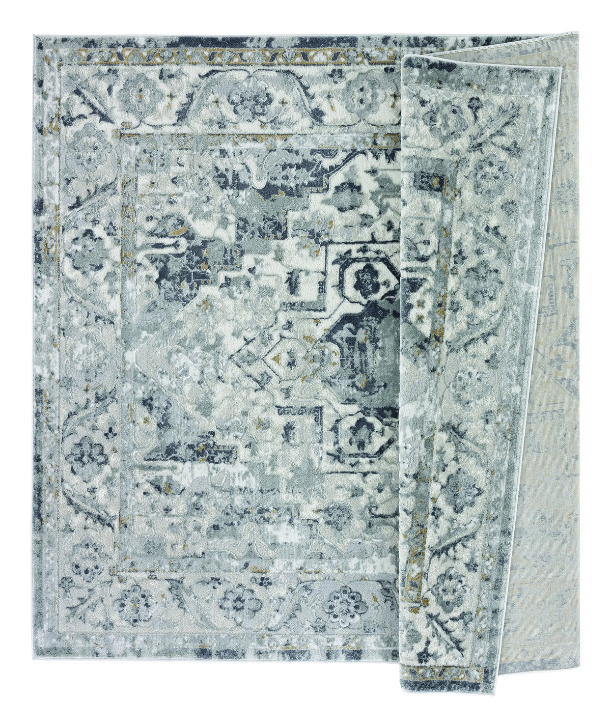 United Weavers Veronica Adelaide Wheat Rug - backing detail
