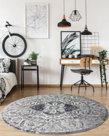 United Weavers Veronica Adelaide Wheat Rug - round room scene
