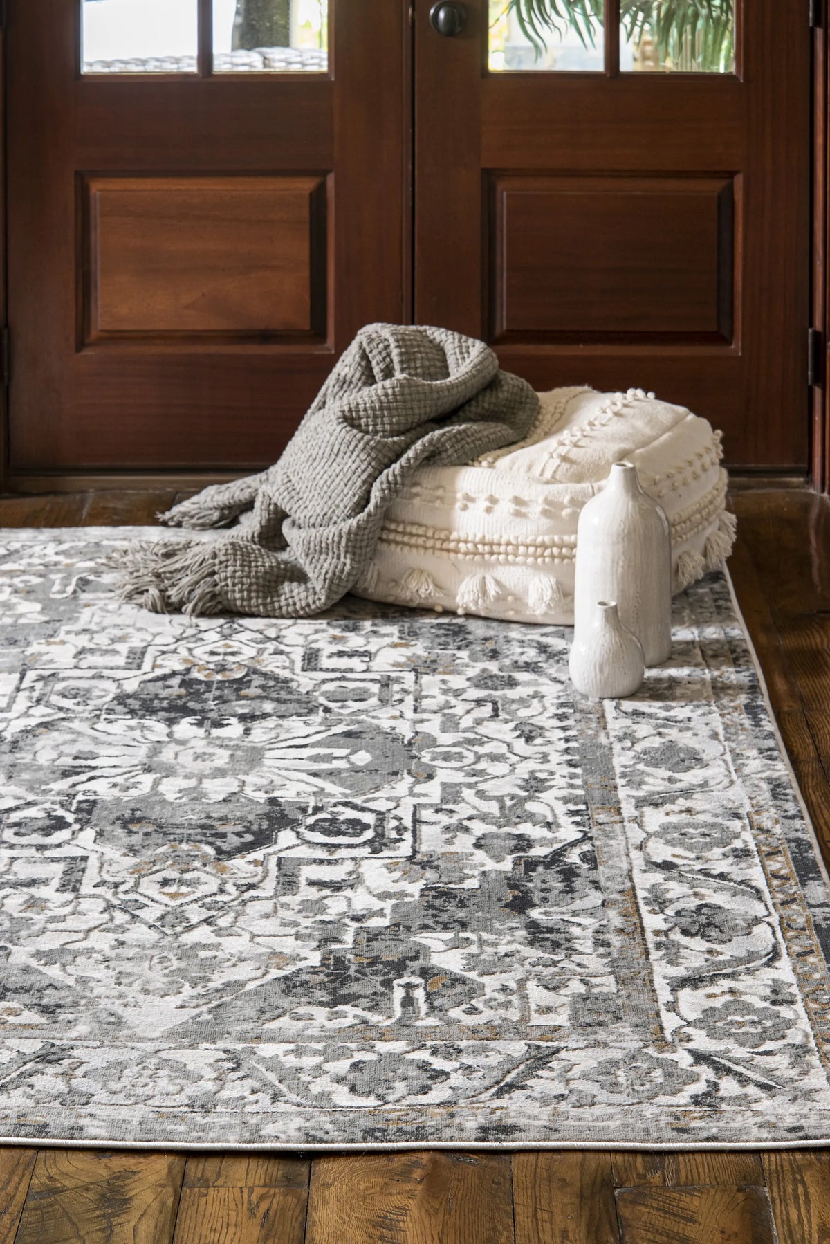United Weavers Veronica Adelaide Wheat Rug - second room scene