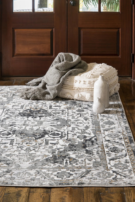 United Weavers Veronica Adelaide Wheat Rug - second room scene