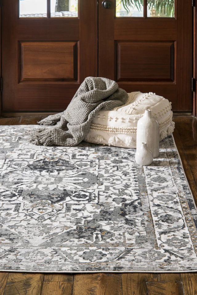 United Weavers Veronica Adelaide Wheat Rug - second room scene