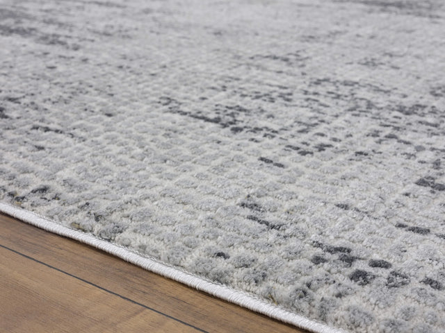 United Weavers Veronica Benidict Grey Rug - pile height detail