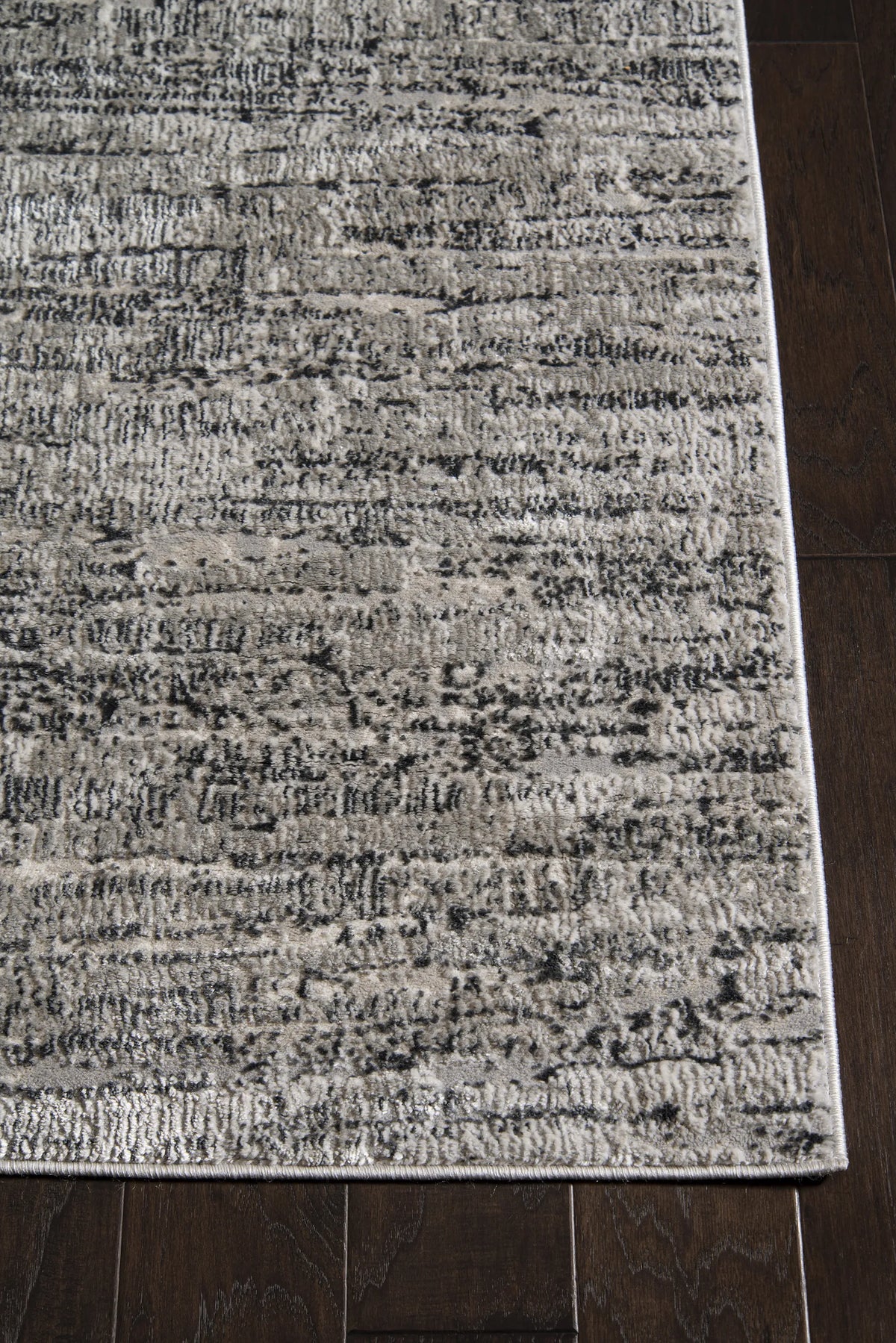United Weavers Veronica Ives Grey Rug - angle view