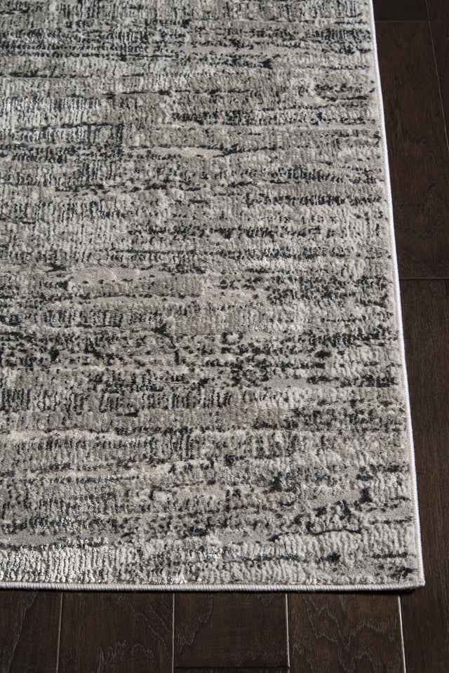United Weavers Veronica Ives Grey Rug - angle view