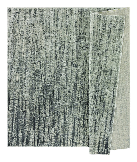 United Weavers Veronica Ives Grey Rug - backing detail