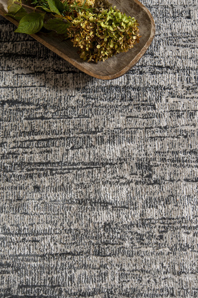 United Weavers Veronica Ives Grey Rug - close-up detail