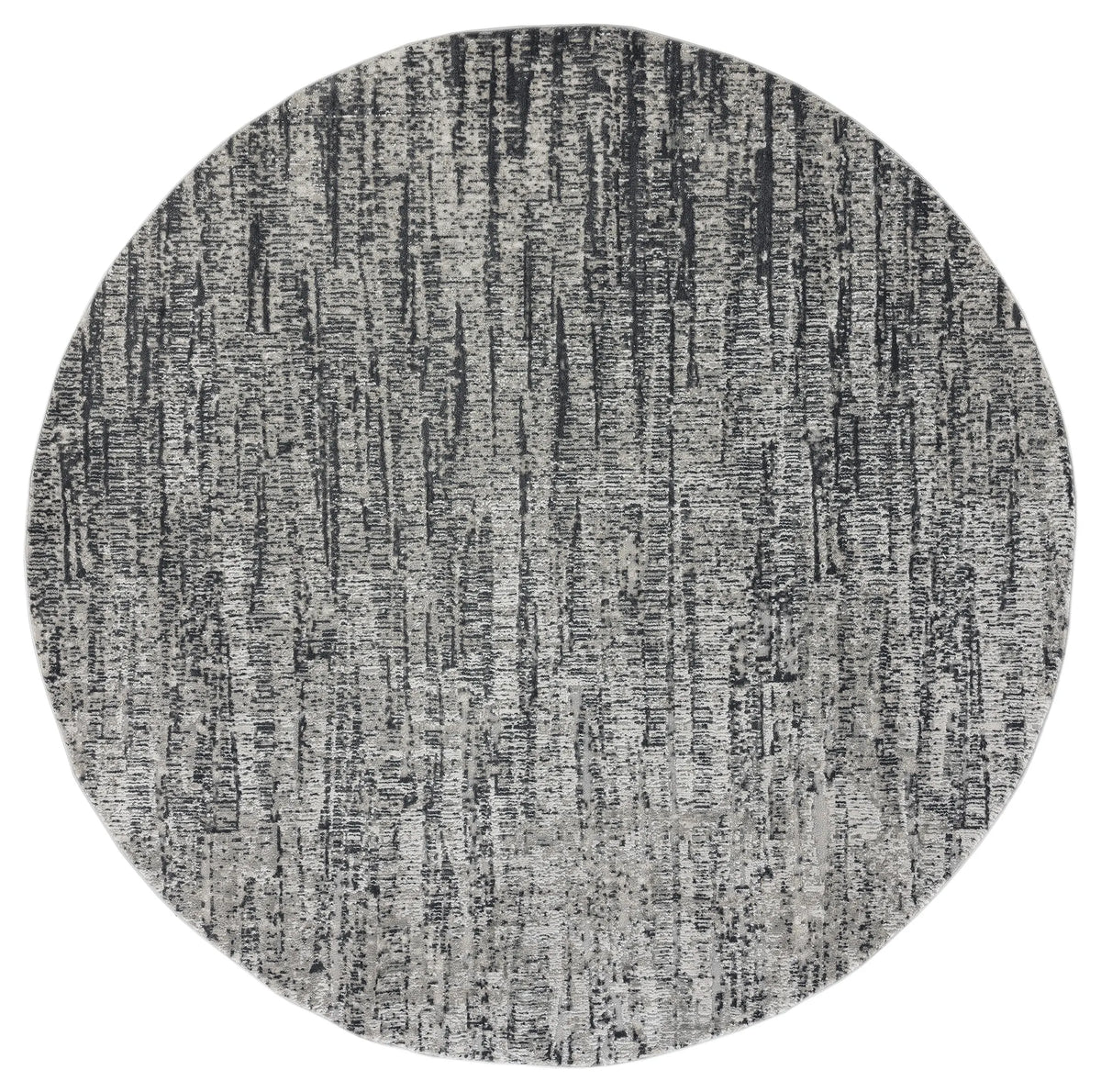 United Weavers Veronica Ives Grey Rug - round front view