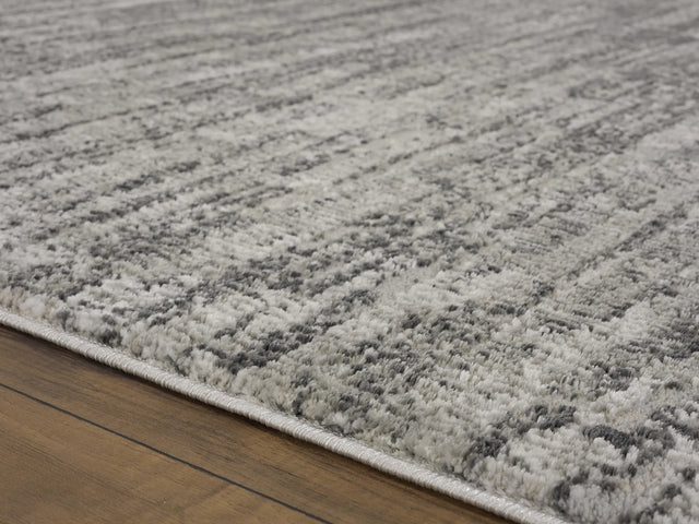 United Weavers Veronica Ives Grey Rug - pile height detail