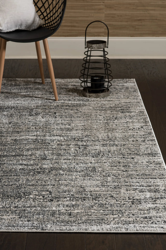 United Weavers Veronica Ives Grey Rug - second room scene