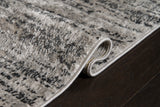 United Weavers Veronica Ives Grey Rug - side close-up detail