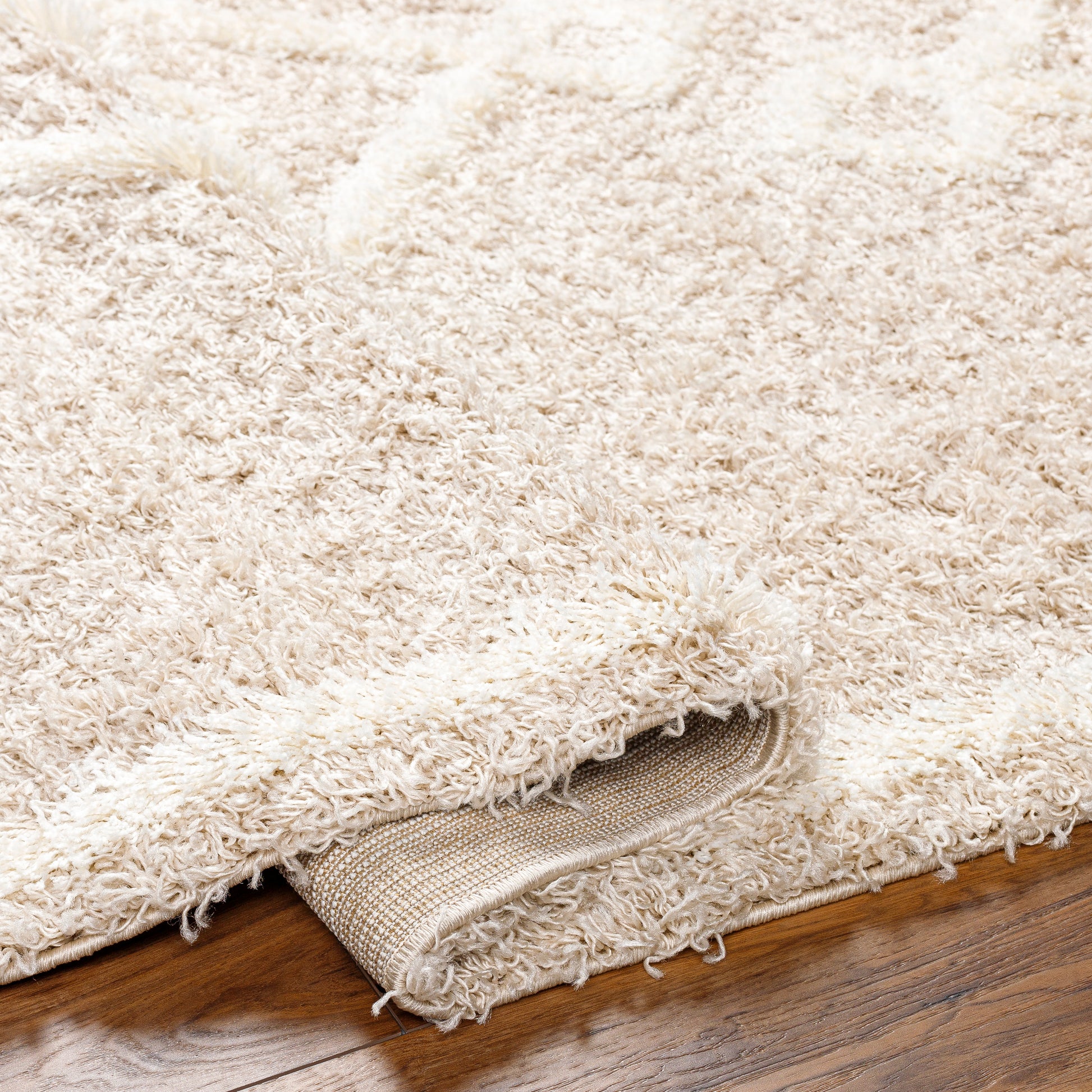 Surya Urban Shag Usg-2312 Beige, Ivory Area Rug