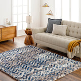 Surya Ultra Shag Utg-2303 Light Silver, Midnight Blue, Jet Black, Metallic - Silver, Ash, Sage, Eggplant Rug.