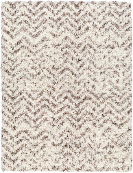 Surya Ultra Shag Utg-2306 Light Silver, Slate Grey Taupe, Light Grey, Ash, Pewter Rug.