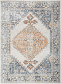 Nourison Astra Machine Washable Asw11 Grey/Gold Area Rug