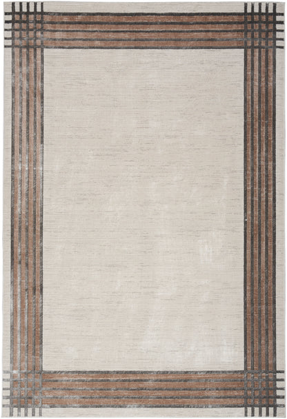 Nourison Desire Dsr01 Ivory/Silver Area Rug