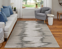 Feizy Micah 69439Lqf Gray/Taupe/Ivory Area Rug