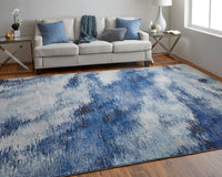 Feizy Edgemont Edg39Itf Blue/Ivory Area Rug