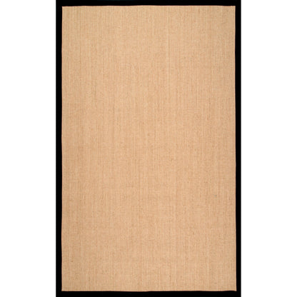 Nuloom Orsay Sisal Zhss01A Black Area Rug