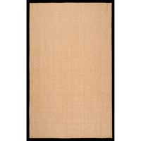 Nuloom Orsay Sisal Zhss01A Black Area Rug