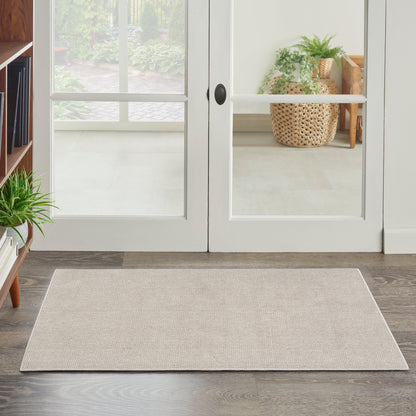 Nourison Natural Texture Ntx01 Ivory Mocha Area Rug