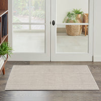 Nourison Natural Texture Ntx01 Ivory Mocha Area Rug