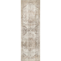 Nuloom Harriet Vintage Medallion Khmc04G Silver Area Rug