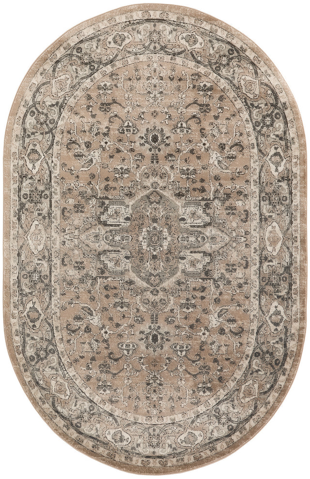 Nourison Quarry Qua05 Beige/Grey Rugs