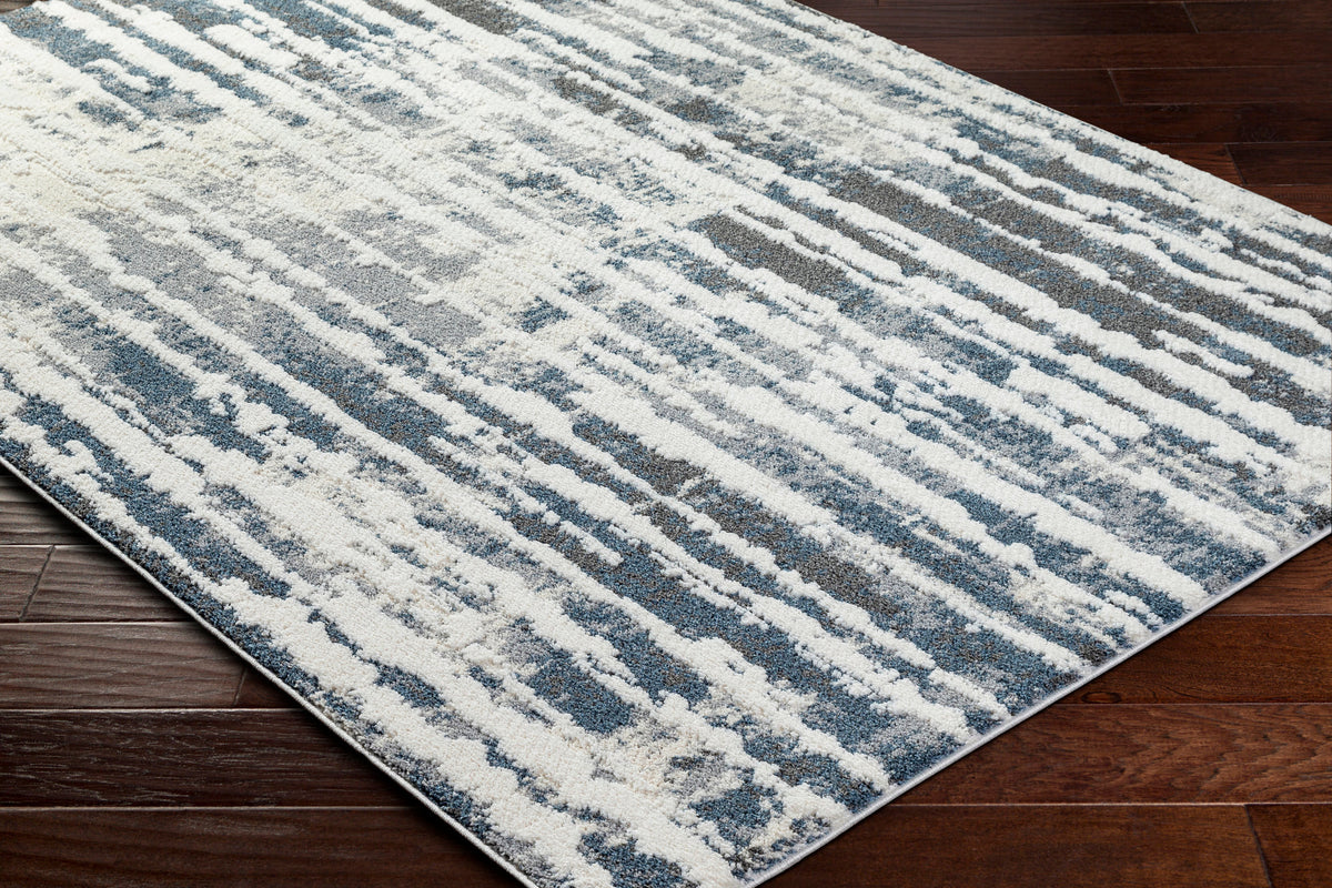 Surya Valet Vat-2305 Light Silver, Grey, Pewter, Silver, Metallic - Silver Rug.