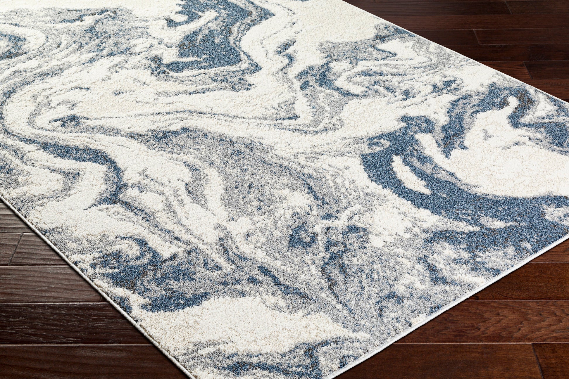 Surya Valet Vat-2309 Cream, Gray, Blue Area Rug