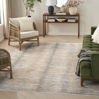 Nourison Abstract Hues Abh03 Grey Gold Area Rug