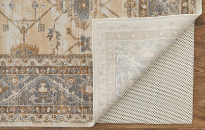 Feizy Celene Cel39Kvf Tan/Ivory/Gray Area Rug