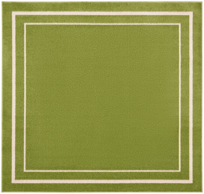 Nourison Nourison Essentials Nre02 Green Ivory Area Rug