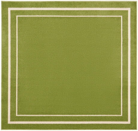 Nourison Nourison Essentials Nre02 Green Ivory Area Rug