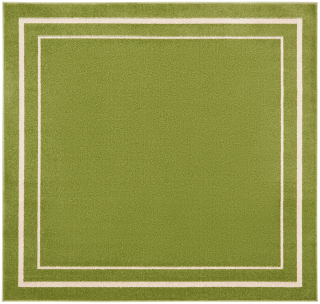 Nourison Nourison Essentials Nre02 Green Ivory Area Rug