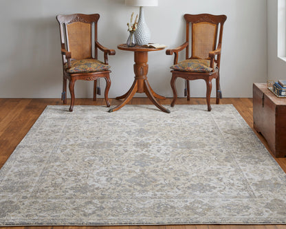 Feizy Celene Cel39L0F Ivory/Tan/Gray Area Rug