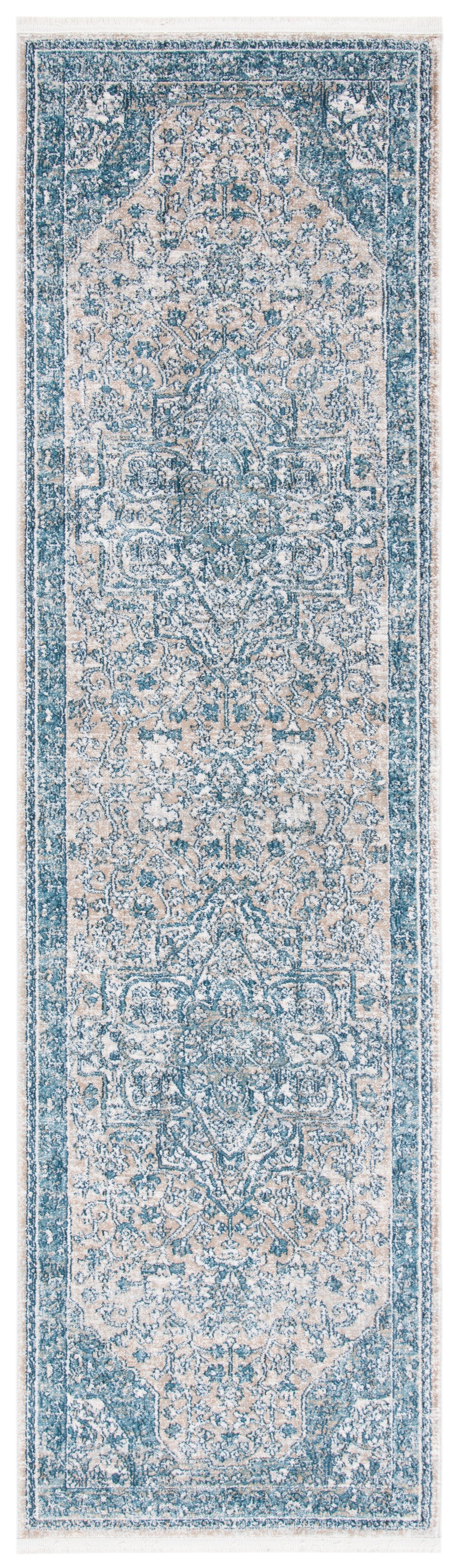 Safavieh Victoria Vicb910F Blue/Grey Rug.