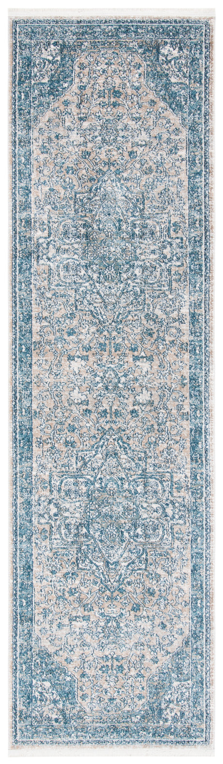 Safavieh Victoria Vicb910F Blue/Grey Rug.