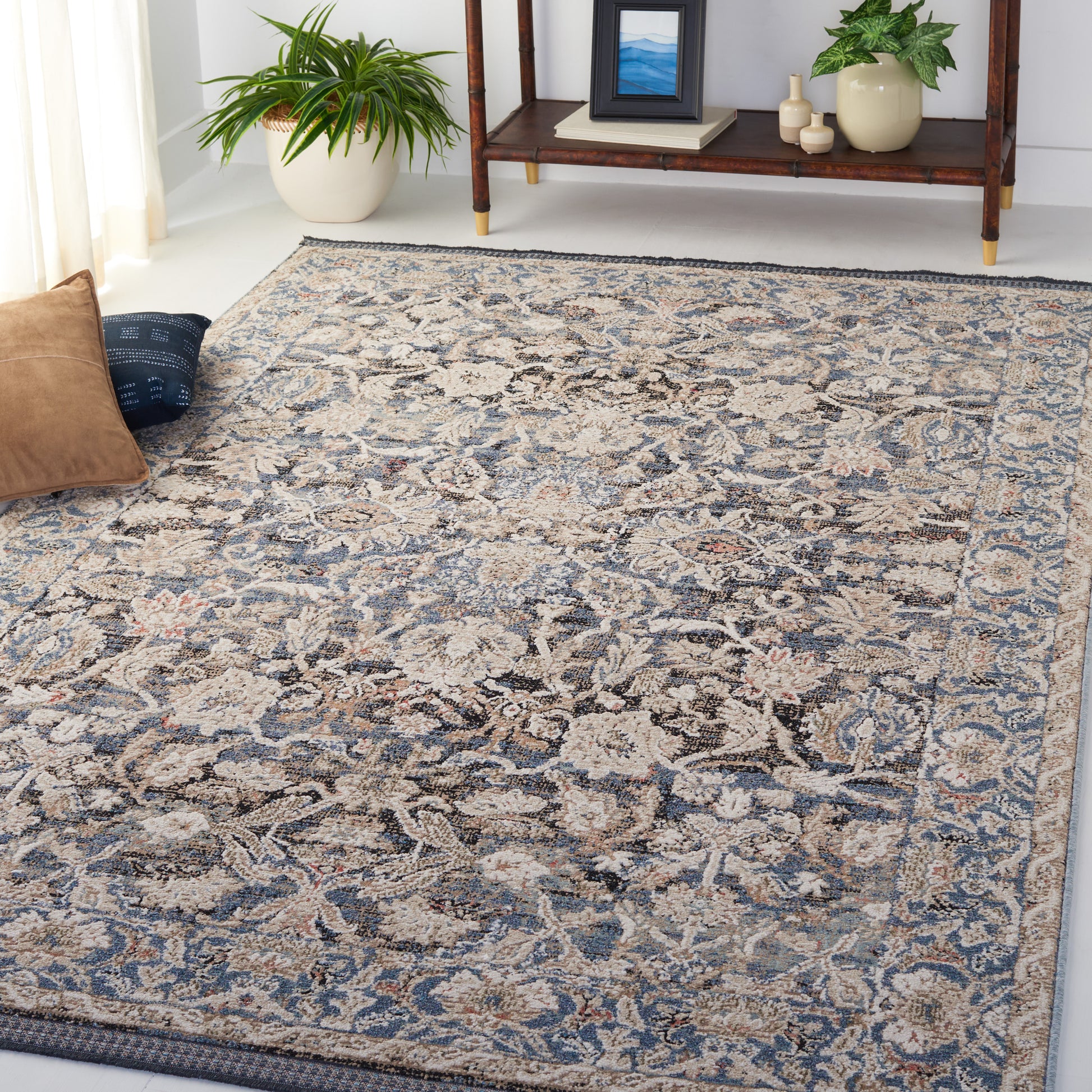 Safavieh Vivaldi Viv516N Navy/Ivory Area Rug