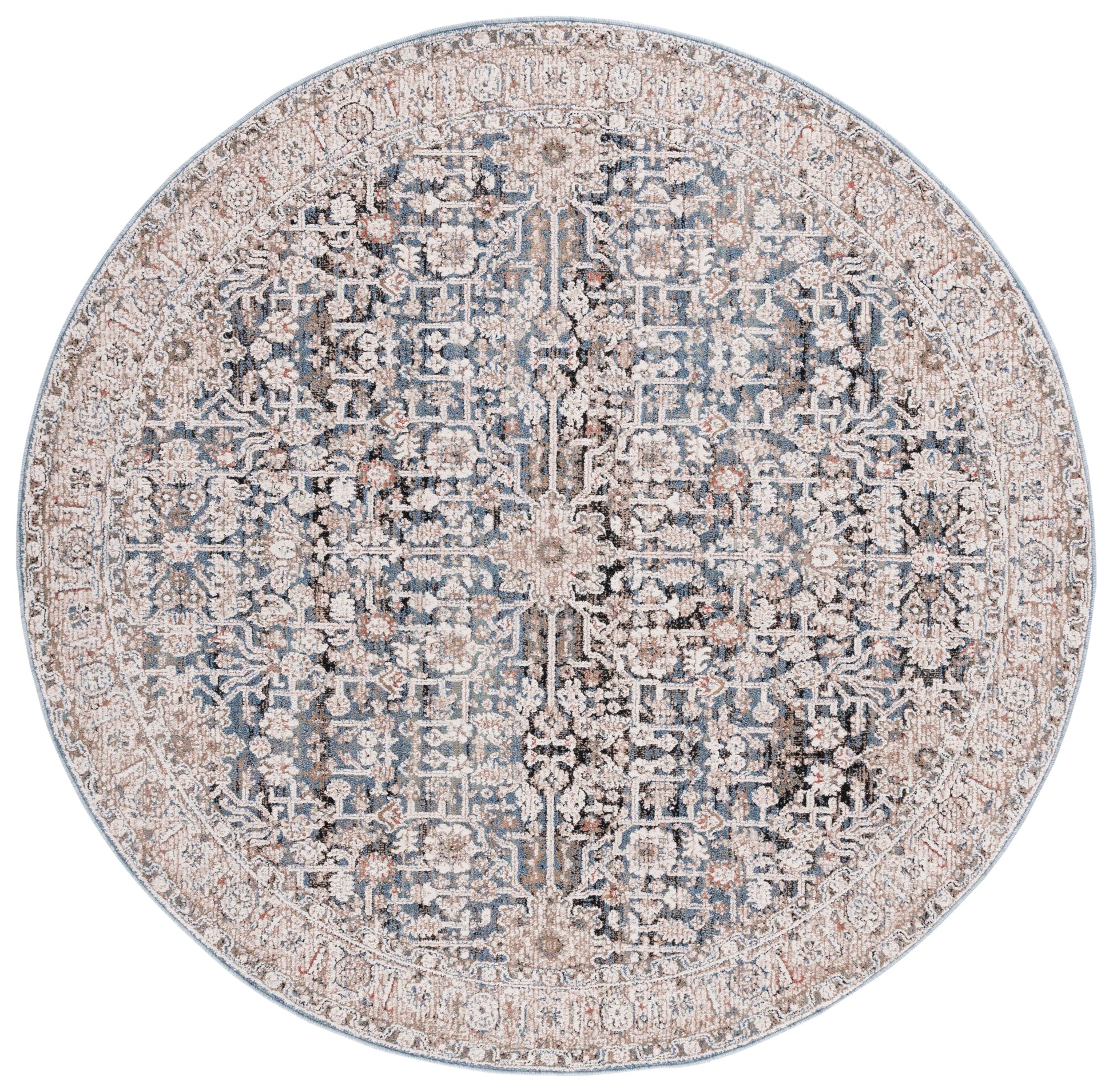 Safavieh Vivaldi Viv546M Blue/Ivory Area Rug