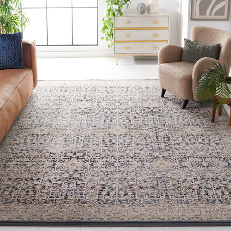 Safavieh Vivaldi Viv546M Blue/Ivory Rug.