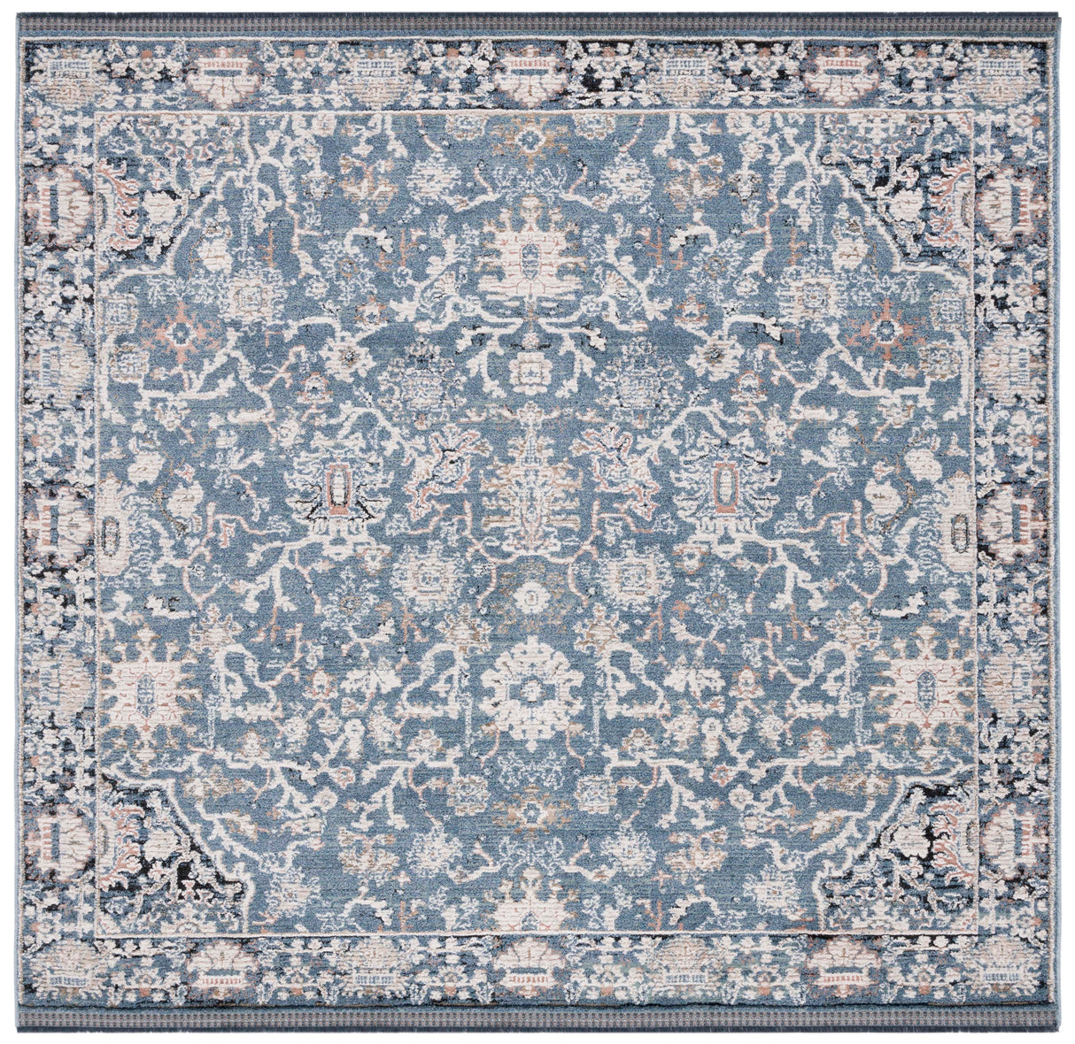 Safavieh Vivaldi Viv561N Navy/Ivory Rug.