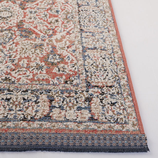 Safavieh Vivaldi Viv562N Navy/Rust Rug.