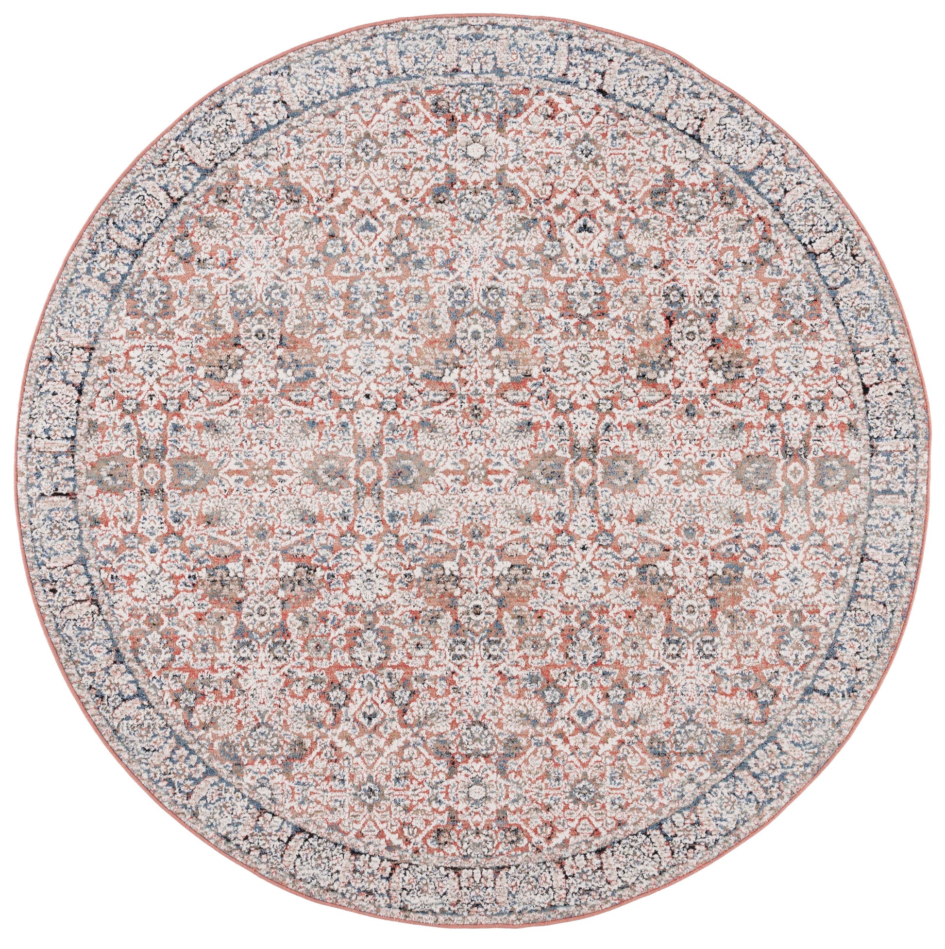 Safavieh Vivaldi Viv562N Navy/Rust Area Rug