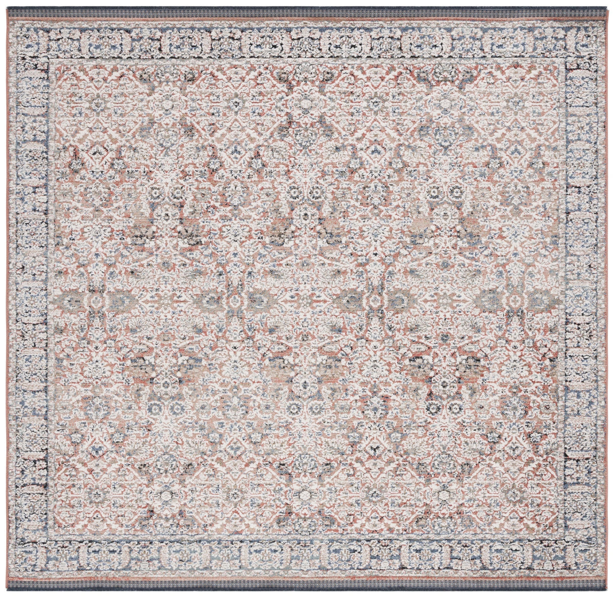 Safavieh Vivaldi Viv562N Navy/Rust Rug.