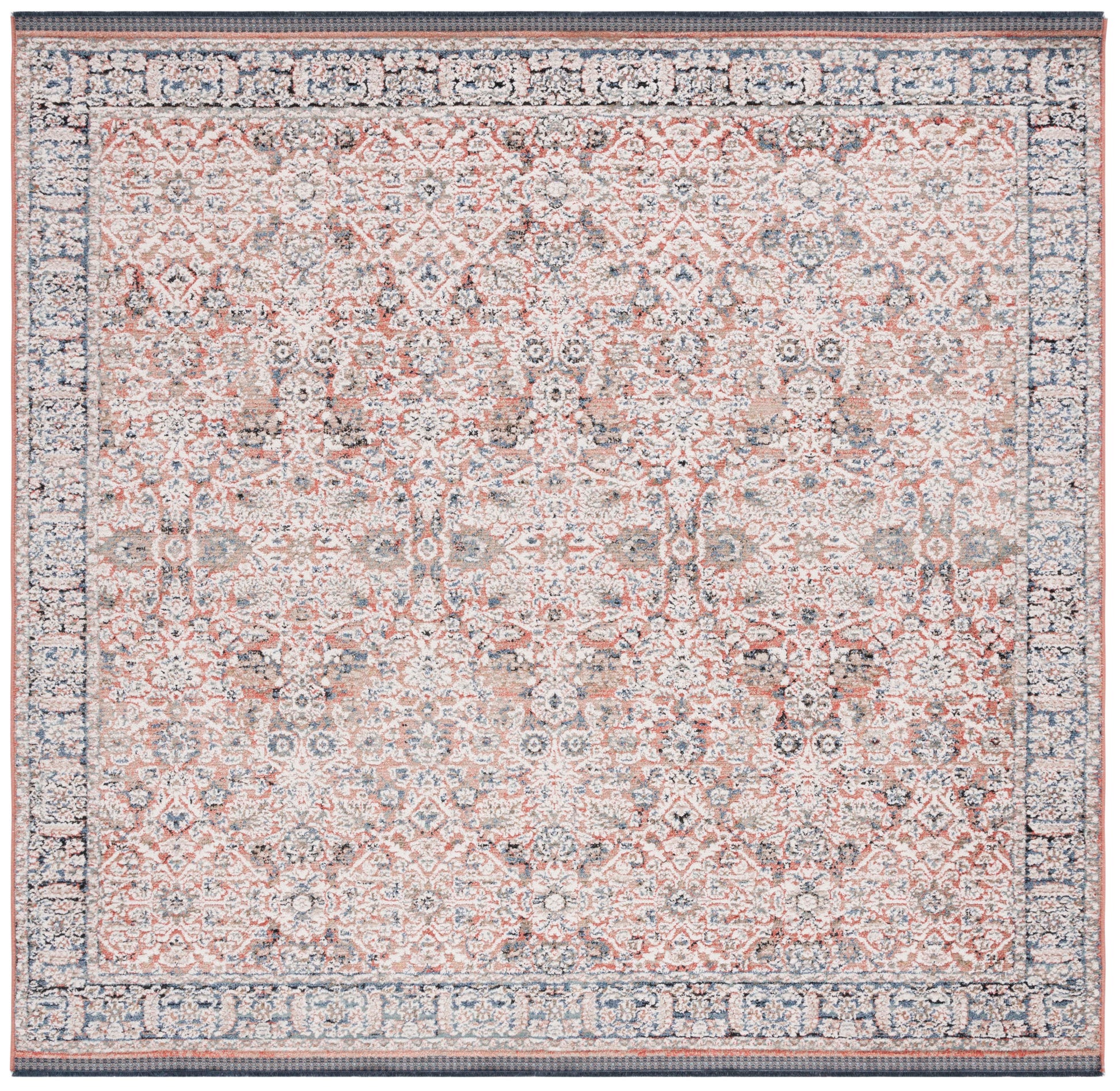 Safavieh Vivaldi Viv562N Navy/Rust Area Rug