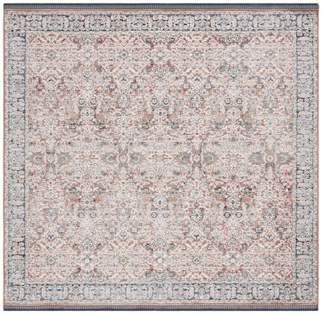 Safavieh Vivaldi Viv562N Navy/Rust Rug.