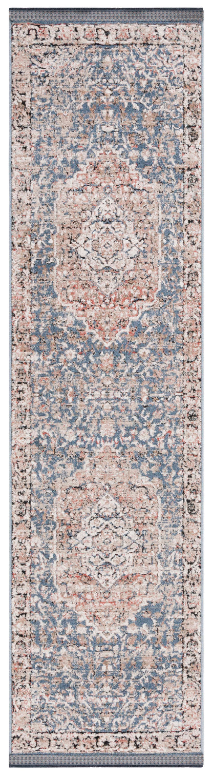 Safavieh Vivaldi Viv565M Blue/Rust Area Rug