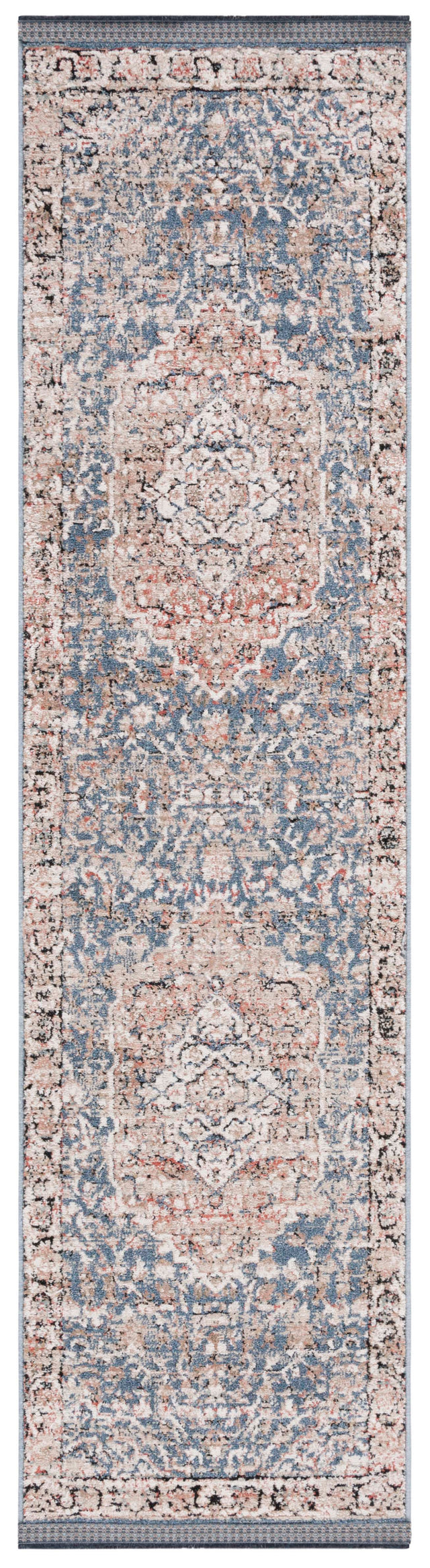 Safavieh Vivaldi Viv565M Blue/Rust Rug.