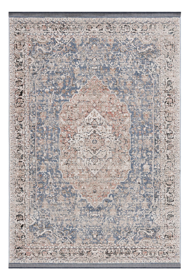 Safavieh Vivaldi Viv565M Blue/Rust Rug.